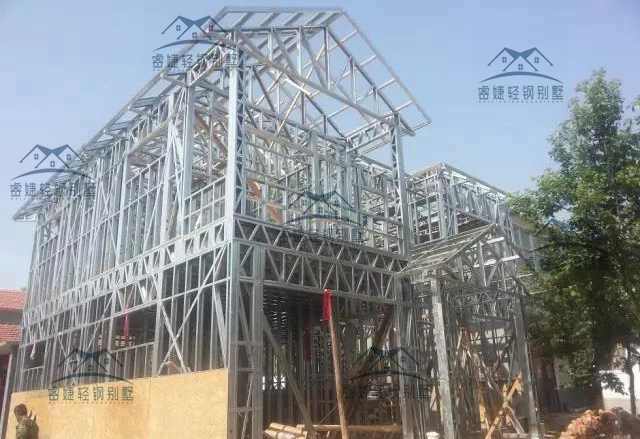 200多平別墅25天完工是什么體驗？安徽王總輕鋼別墅全過程揭秘！(圖24)