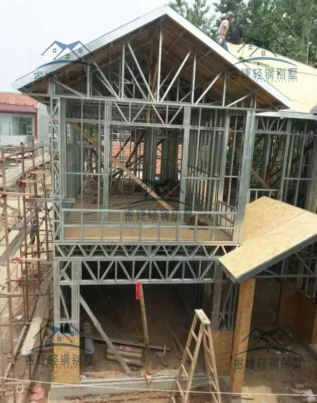 200多平別墅25天完工是什么體驗？安徽王總輕鋼別墅全過程揭秘！(圖26)