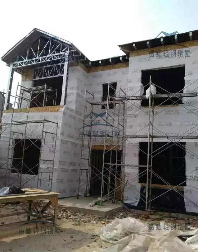 200多平別墅25天完工是什么體驗？安徽王總輕鋼別墅全過程揭秘！(圖28)