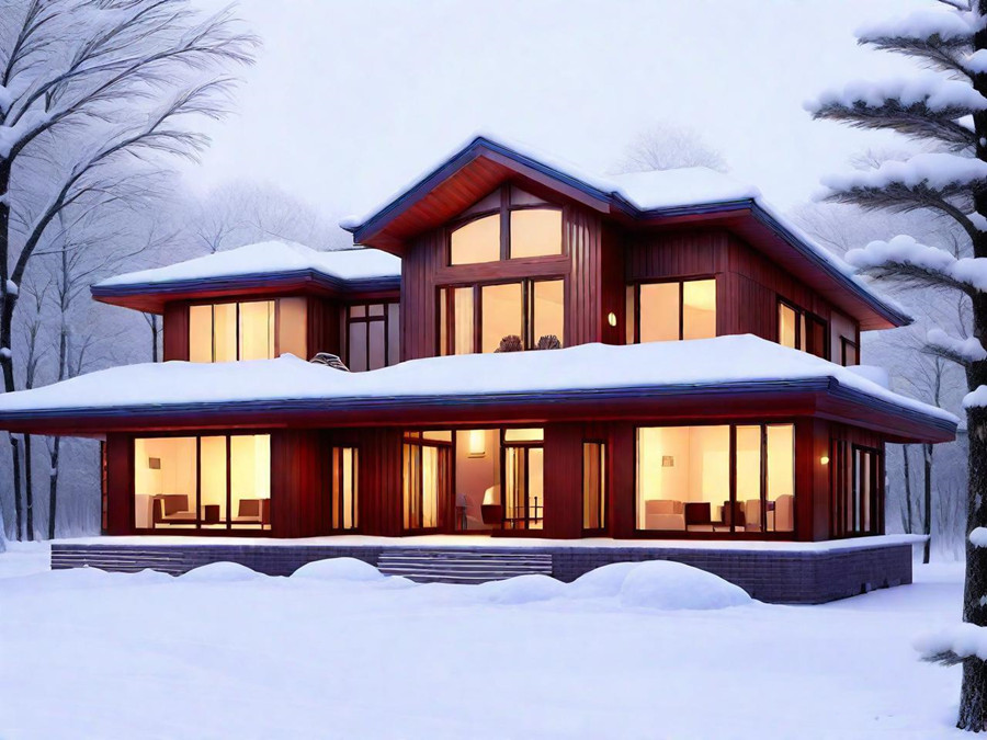 輕鋼別墅冬天冷不冷？揭秘冬季居住舒適度與取暖方案