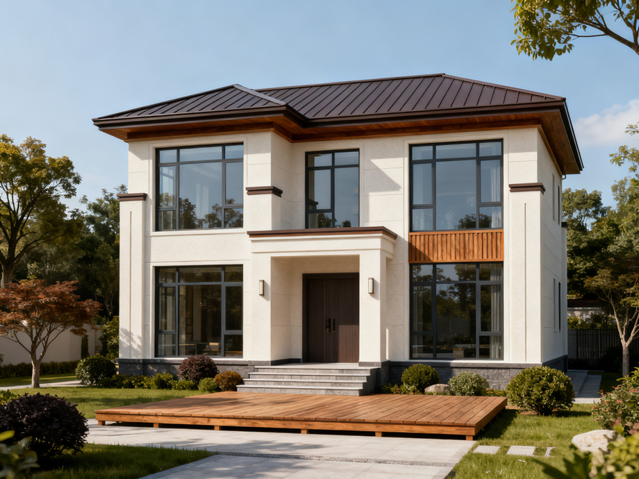 從毛坯地到夢想家 | 看江西客戶如何用漢良輕鋼別墅實現(xiàn)自建房夢想